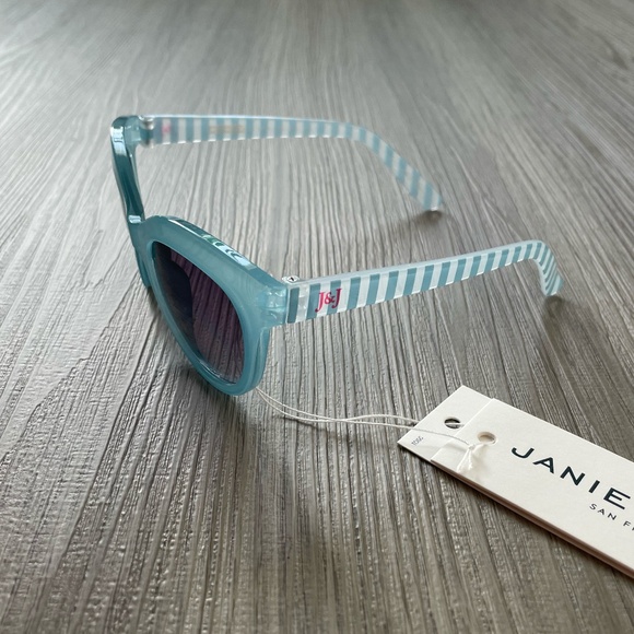 NWT Janie and Jack Sunglasses Set of 3 Tortoise Yellow & Blue 2-4 Years - Picture 9 of 15